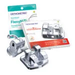 Orthometric Brackets Metalicos Advanced Series Roth 0.022" (1 Caso, Incluye Arcos y Tubos)