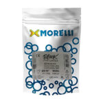 Morelli Elásticas Intraorales Ø 1/8" Medio 130g Black Antimicrobiano (1000 Unidades)