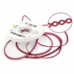 Morelli Cadena Elástica Mediana Vino 1.5Mts