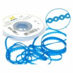 Morelli Cadena Elástica Mediana Azul Cristal 1.5Mts