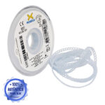 Morelli Cadena Elástica Corta Azul Perlado 1.5Mts