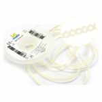 Morelli Cadena Elástica Corta Marfil 1.5Mts