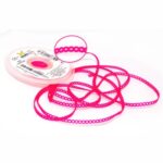 Morelli Cadena Elástica Corta Rosa Cristal 1.5Mts