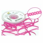 Morelli Cadena Elástica Corta Rosa 1.5Mts