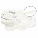 Morelli Cadena Elástica Mediana Blanco 1.5Mts