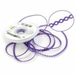 Morelli Cadena Elástica Mediana Morada 1.5Mts