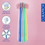 Curaprox Cepillo CS 12460 Velvet Ultra-Soft Orthodontic - Imagen 3