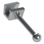 Morelli Gancho Punta de Bola Recto Crimpable Para Arco Hasta 0.022" (10 Unidades) - Imagen 2