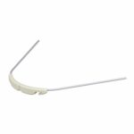 Morelli Placa Lip Bumper con Gancho Pearl Ø1,15 mm 0,045" (Labio-Activa) - Imagen 2