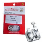 Orthometric Brackets Metalicos Advanced Series Roth 0.022" Reposición Diente 34 (10 Unidades)