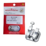 Orthometric Brackets Metalicos Advanced Series Roth 0.022" Reposición Diente 44 (10 Unidades)