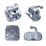 Orthometric Kit Brackets Metalicos Autoligados Uclip Roth 0.022" 10 Casos + Transbond XT - Imagen 2