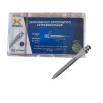 Microtornillo Extra-Alveolar de acero longitud 7 mm, transmisión 4 mm, Ø2 mm (1 Unidad)