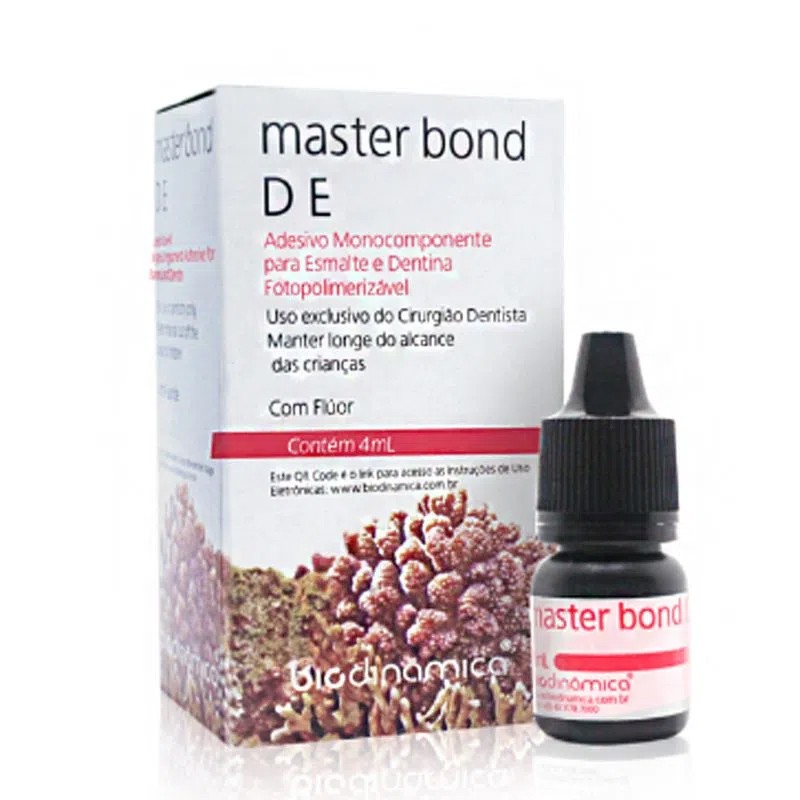 Adhesivo Biodinamica Master Bond Hidrofilica con Fluor Biodinamica Master Bond DE Adhesivo Para Esmalte y Dentina (hidrofílico) 4Ml - Imagen 1