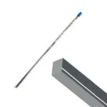 Morelli Alambre de Acero En Pie Para Arcos Rectangulares 16X22" - 0,40X0,55MM (10 Unidades)