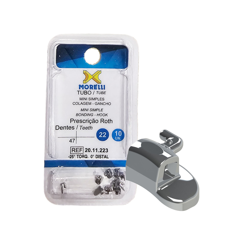 Tubo Mini Simple 47 Morelli Tubos Mini Simples Roth 0,022" Diente 47 (10 Unidades) - Imagen 1