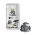 Morelli Botón Lingual Metalico Recto (10 Unidades)