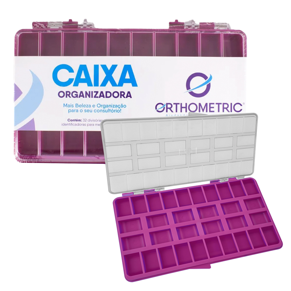 Orthometric Caja Organizadora Magenta Orthometric Caja Organizadora Magenta - Imagen 1