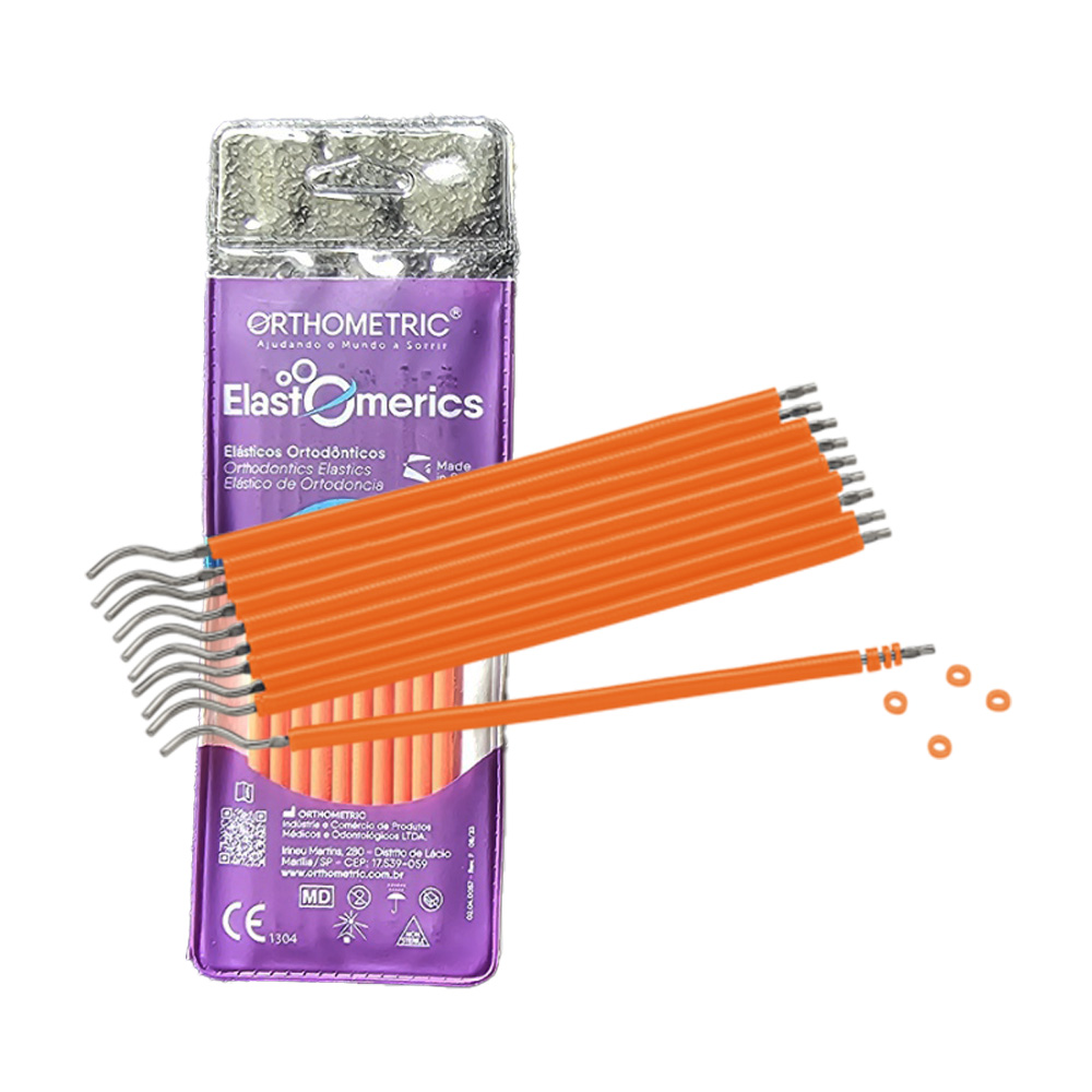 Baston Naranja Othometric Ligadura Elastica Naranja (1000 Unidades) - Imagen 1