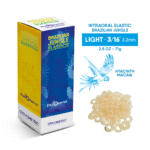 Orthometric Caja Elásticas Intraorales Ø 3/16" Leve 70G (50 Sobres) (5000 Unidades)