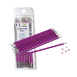 Morelli Ligadura Elástica Uva Cristal (1000 Unidades)
