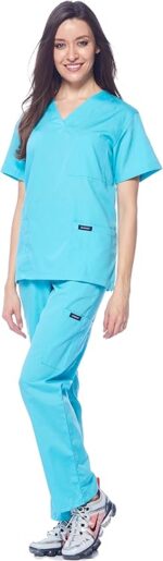 Dagacci Poly-Cotton Color Aqua Marina Talla M Unisex - Imagen 2