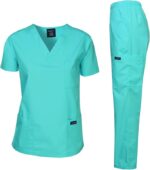 Dagacci Poly-Cotton Color Aqua Marina Talla M Unisex - Imagen 4