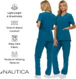 Nautica Two-Way UltraLight Color Caribbean Blue Talla M (9 Bolsillos) - Imagen 2
