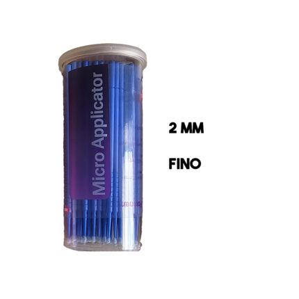 Micro Brush Fino Azul 2mm (100 Unidades)