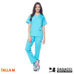 Dagacci Poly-Cotton Color Aqua Marina Talla M Unisex