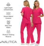Nautica Two-Way UltraLight Color Fucsia Talla S (9 Bolsillos) - Imagen 2