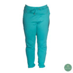 Olevo Poliamida Modelo Luisa, Manga Princesa, Cuello en V, Aquamarina Talla M - Imagen 3