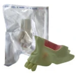 Orbital Bone Medio Maxilar con Base de Cráneo Ausencia Parcial