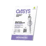 Orthometric OASYS Microtornillo Rosca Doble Extra-Alveolar 12mm, Perfil Transmucoso 4mm, Ø2,1 mm (1 Unidad)
